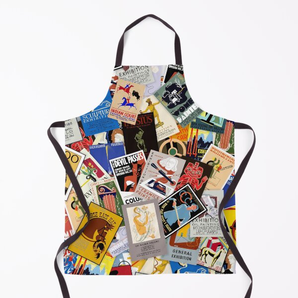 Item preview, Vintage WPA Poster Collage #1 designed and sold by Rockett Graphics.