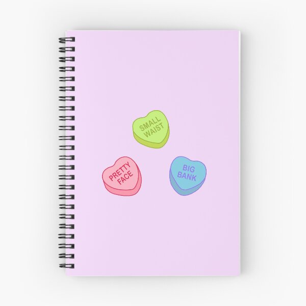 Item preview, Small Waist Pretty Face with a BIG BANK  | Conversation Hearts - Girl Power - Sticker Pack - Valentines Day designed and sold by Nossikko.