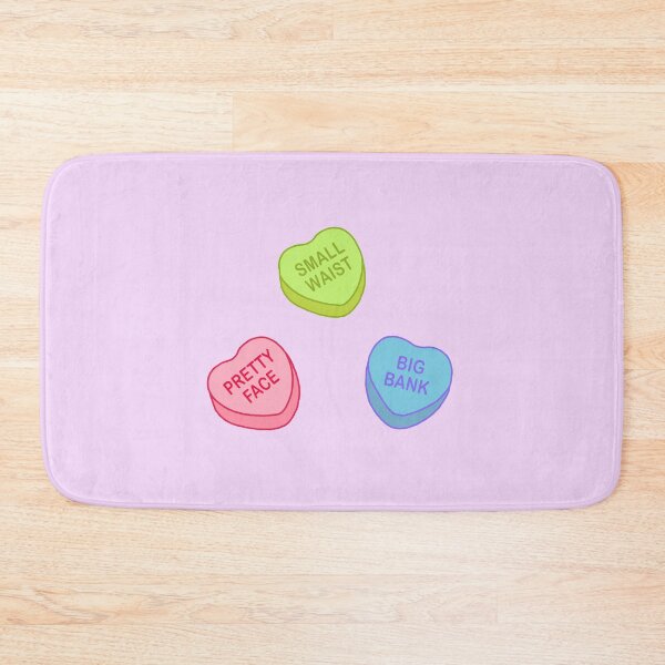Item preview, Small Waist Pretty Face with a BIG BANK  | Conversation Hearts - Girl Power - Sticker Pack - Valentines Day designed and sold by Nossikko.
