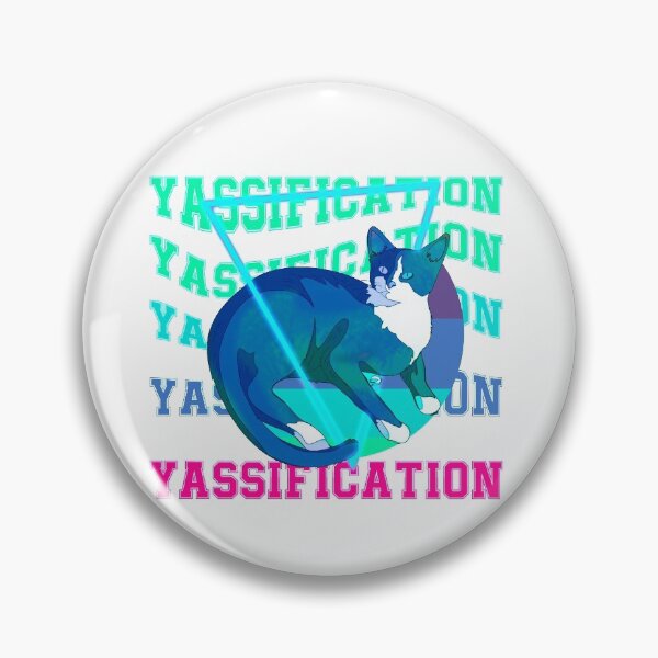 Item preview, yassification Funny Retro Cat meme  designed and sold by Amirebdesign.