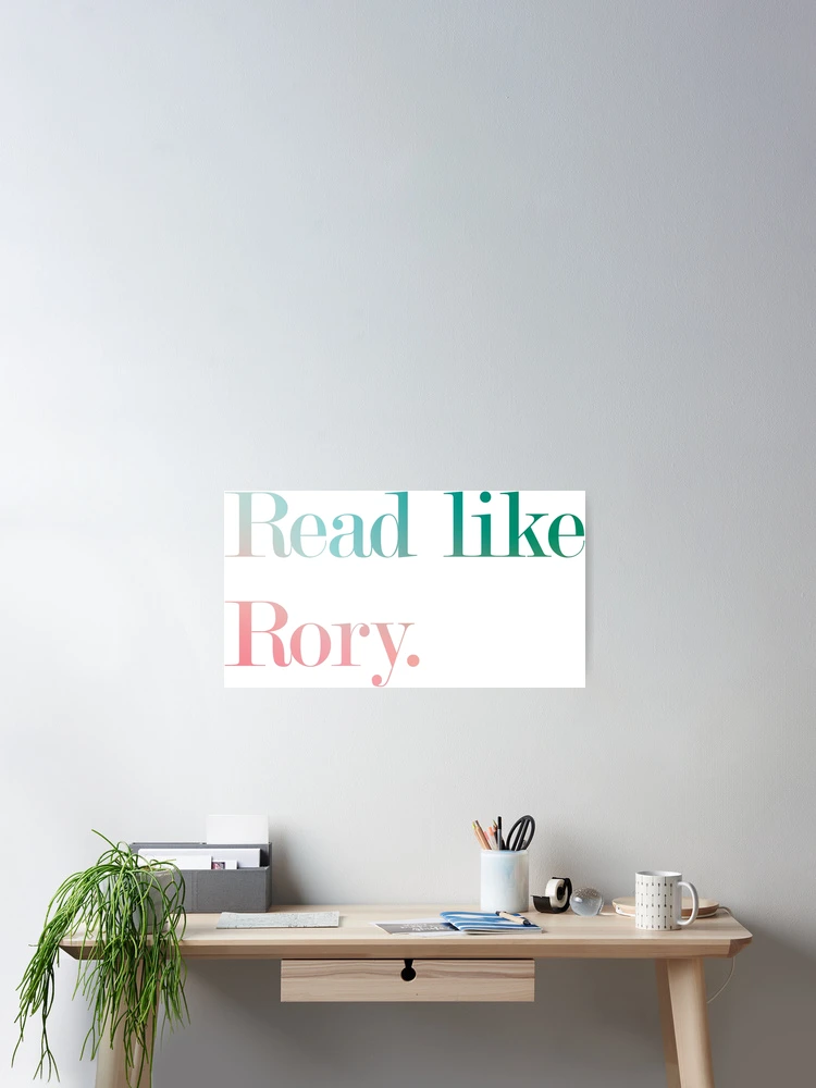 Thumbnail 2 of 3, Poster, Read Like Rory designed and sold by Lgc13.