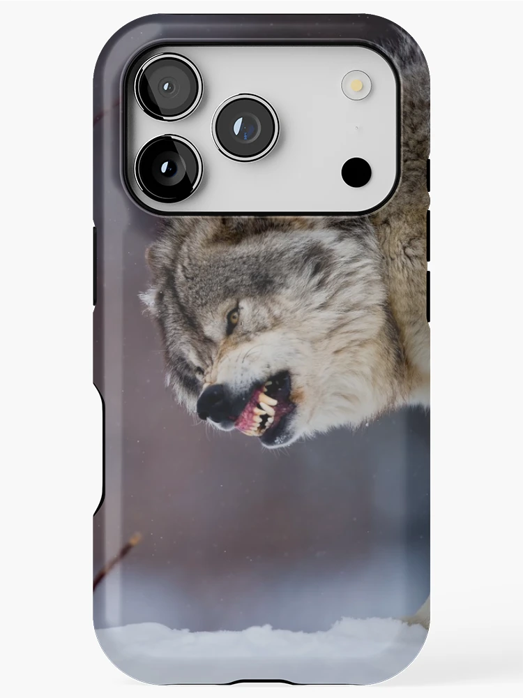 Thumbnail 1 of 4, iPhone Case, Timber Wolves designed and sold by WolvesOnly.