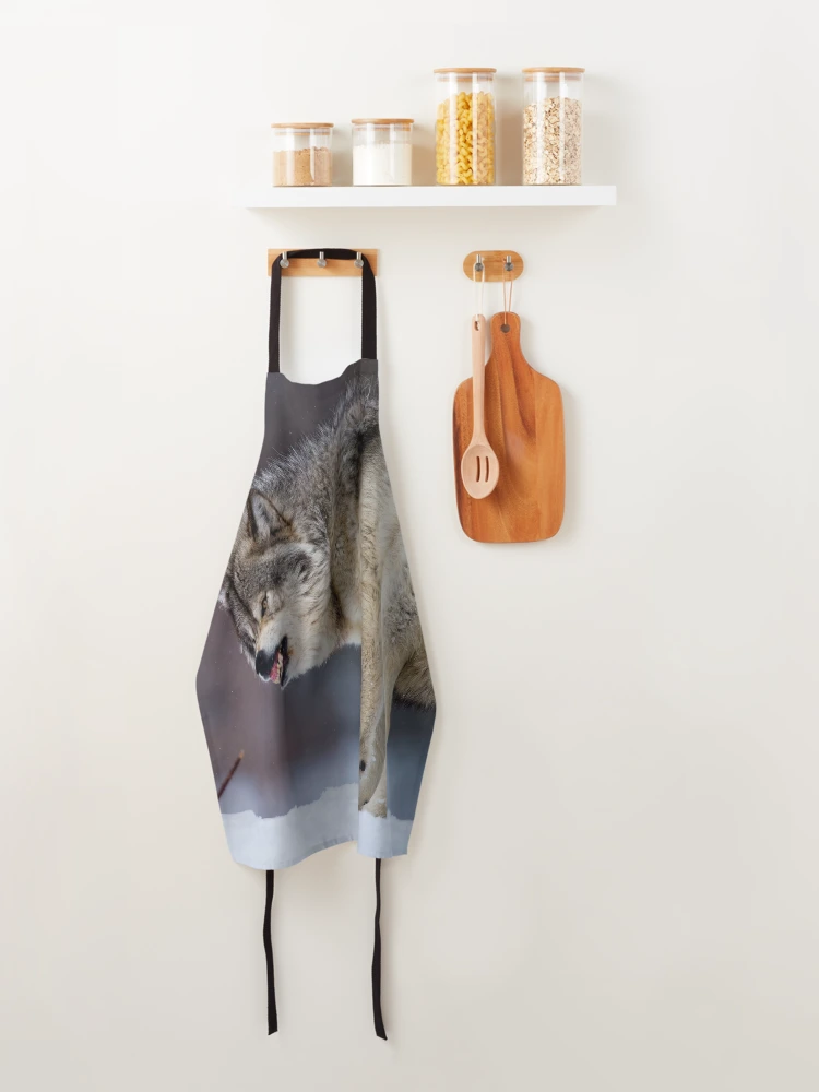 Thumbnail 4 of 6, Apron, Timber Wolves designed and sold by WolvesOnly.