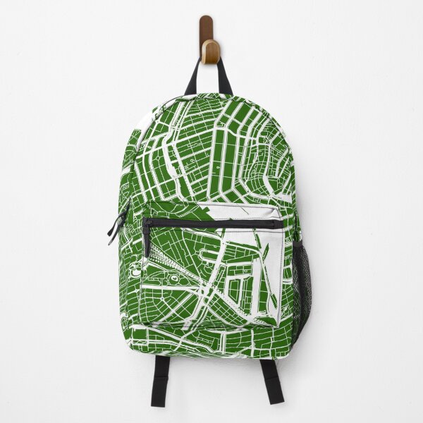 Item preview, Amsterdam, Netherlands, City Map - Green designed and sold by helloadventure.