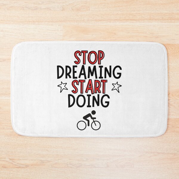 Item preview, Cycling: Stop dreaming and start doing designed and sold by TheGreenGoat.