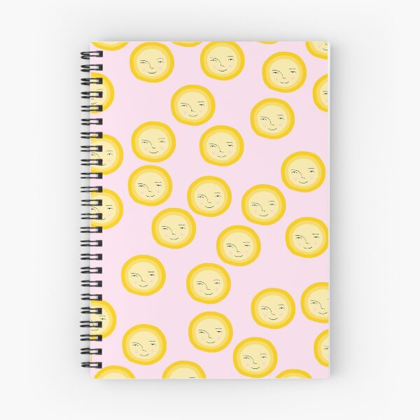Item preview, Cute Sun Pattern on Pink Background designed and sold by kapotka.
