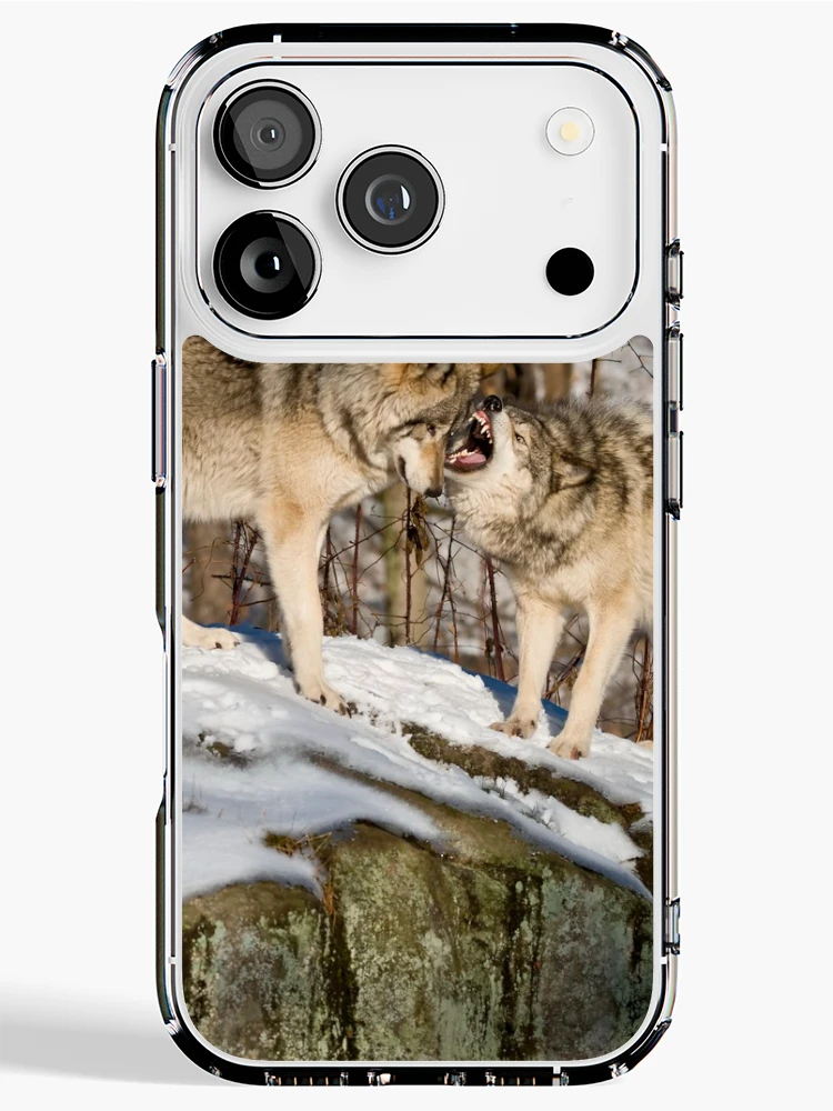 Thumbnail 1 of 5, iPhone Case, Timber Wolves designed and sold by WolvesOnly.