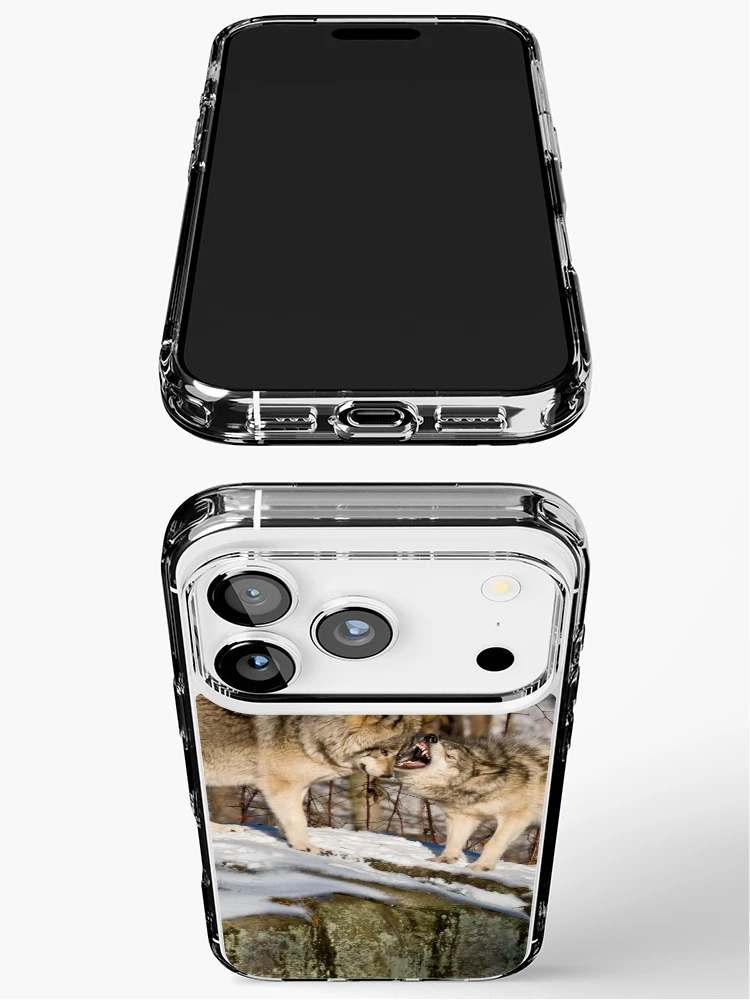 Thumbnail 3 of 5, iPhone Case, Timber Wolves designed and sold by WolvesOnly.