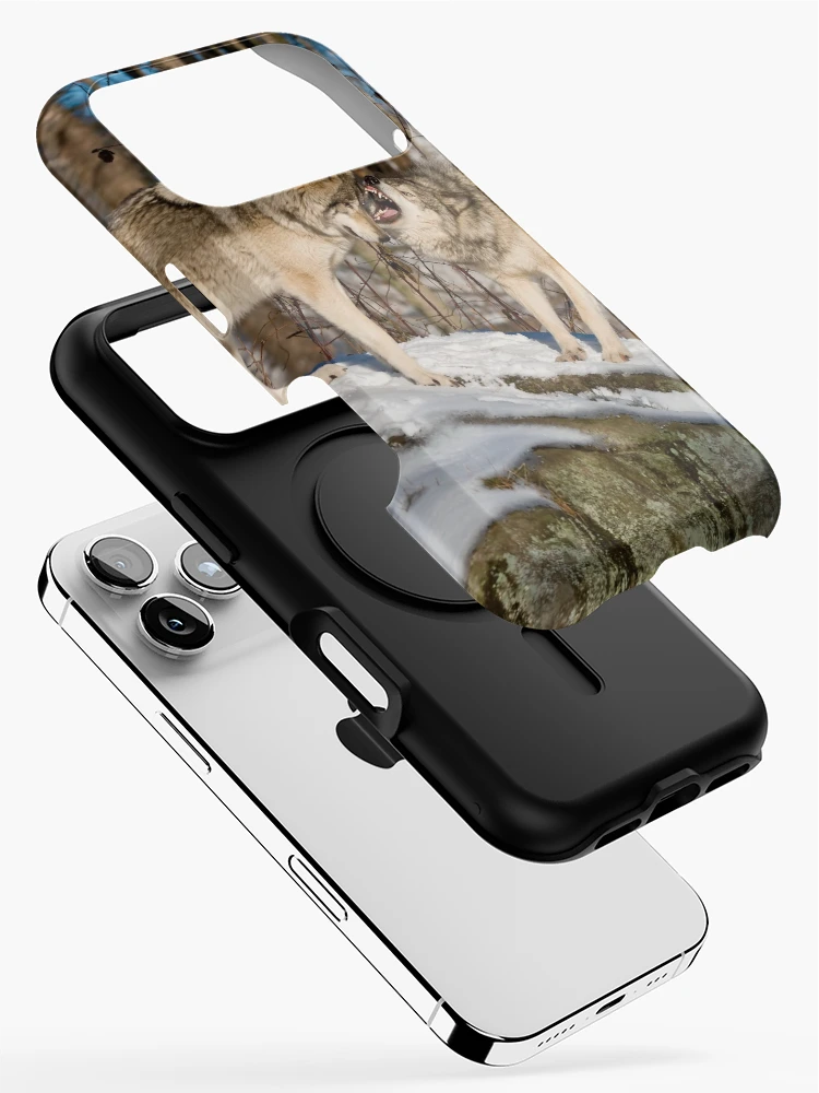 Thumbnail 2 of 4, iPhone Case, Timber Wolves designed and sold by WolvesOnly.