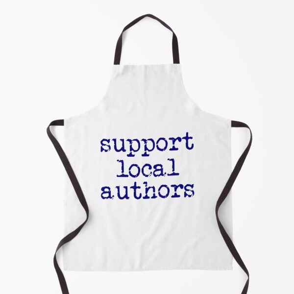 Item preview, support local authors navy blue designed and sold by TeaRoseWriter.