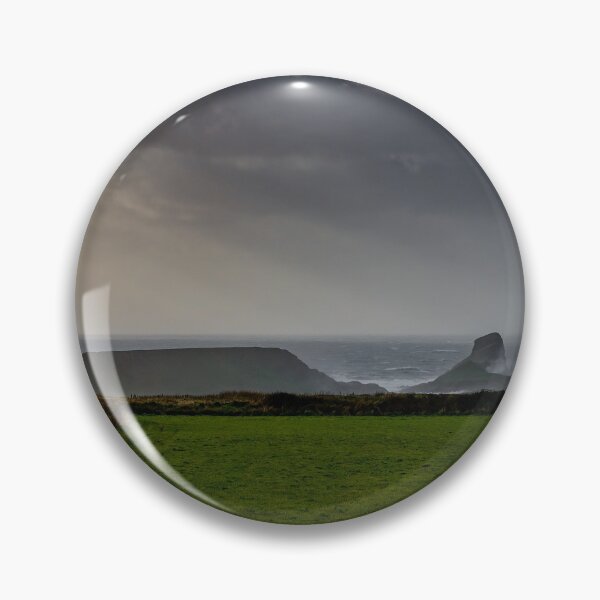 Item preview, Stormy Worms Head on Gower designed and sold by RCMPhotography.