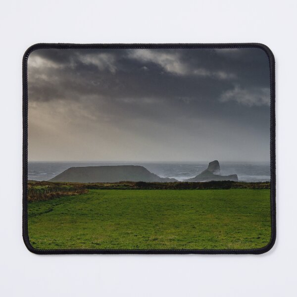 Item preview, Stormy Worms Head on Gower designed and sold by RCMPhotography.