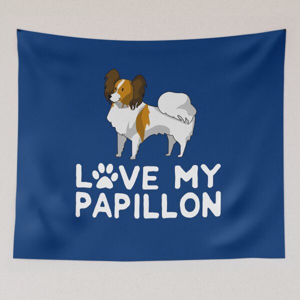 Item preview, Love My Papillon designed and sold by KrisSidDesigns.