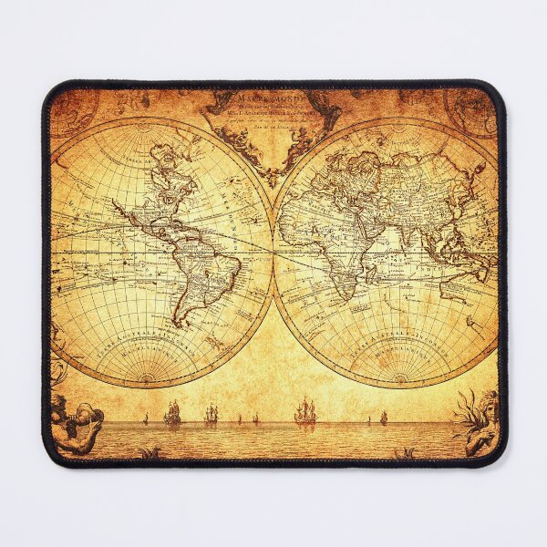 Item preview, Vintage Old World Map designed and sold by ramazis.