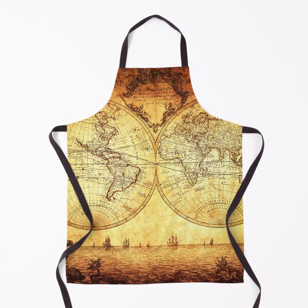 Item preview, Vintage Old World Map designed and sold by ramazis.