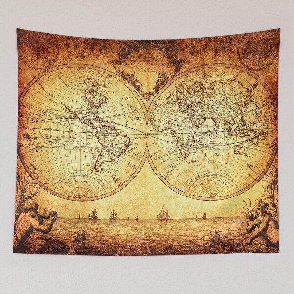 Item preview, Vintage Old World Map designed and sold by ramazis.