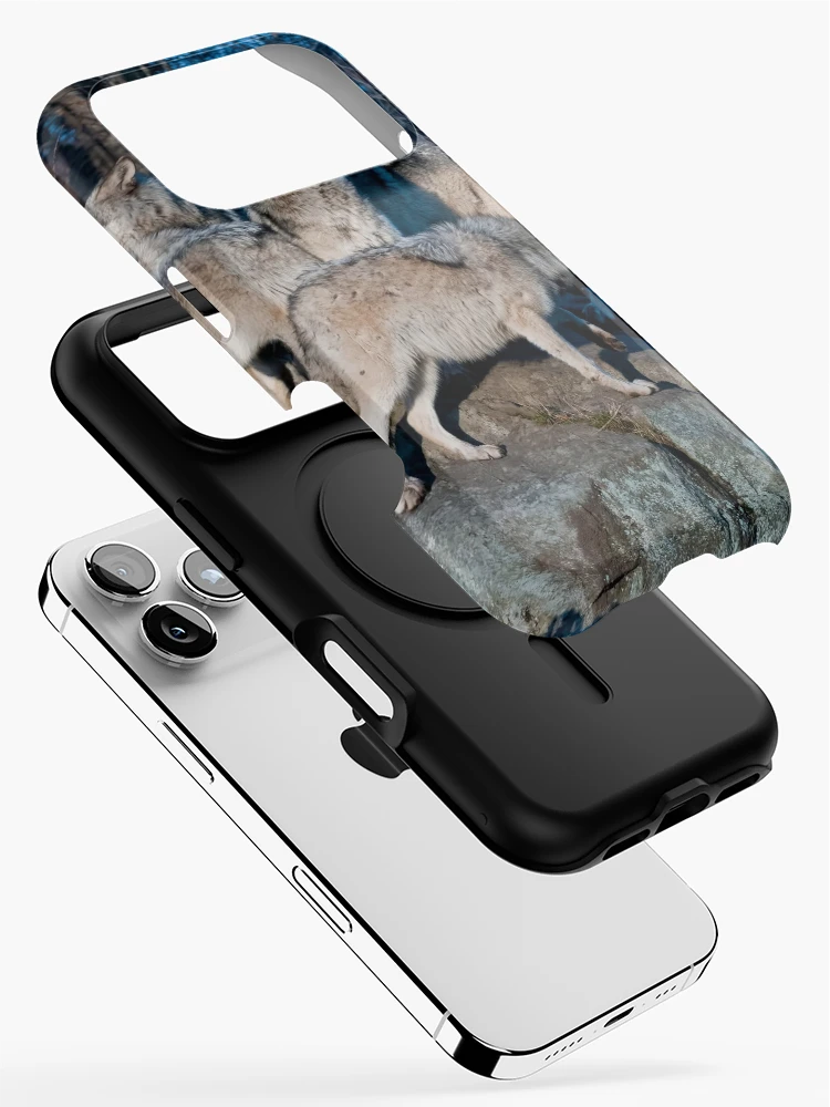 Thumbnail 2 of 4, iPhone Case, Timber Wolves designed and sold by WolvesOnly.