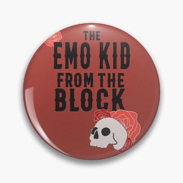 Item preview, The Emo Kid From The Block Skull designed and sold by racharanha.