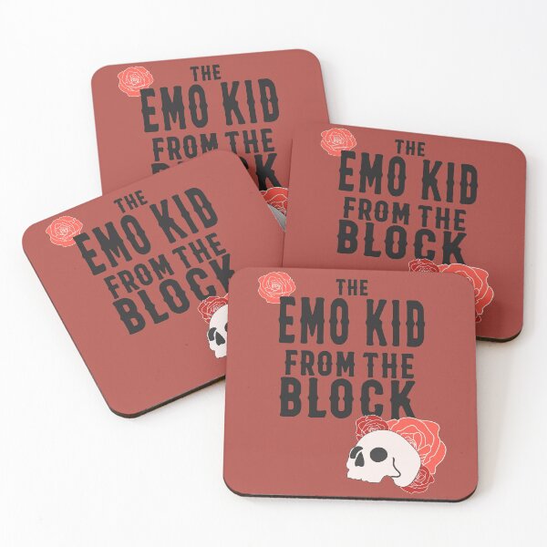 Item preview, The Emo Kid From The Block Skull designed and sold by racharanha.