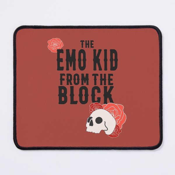Item preview, The Emo Kid From The Block Skull designed and sold by racharanha.