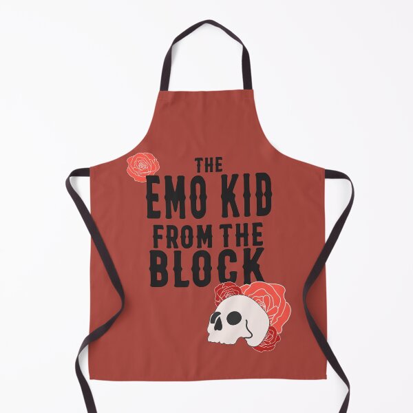 Item preview, The Emo Kid From The Block Skull designed and sold by racharanha.