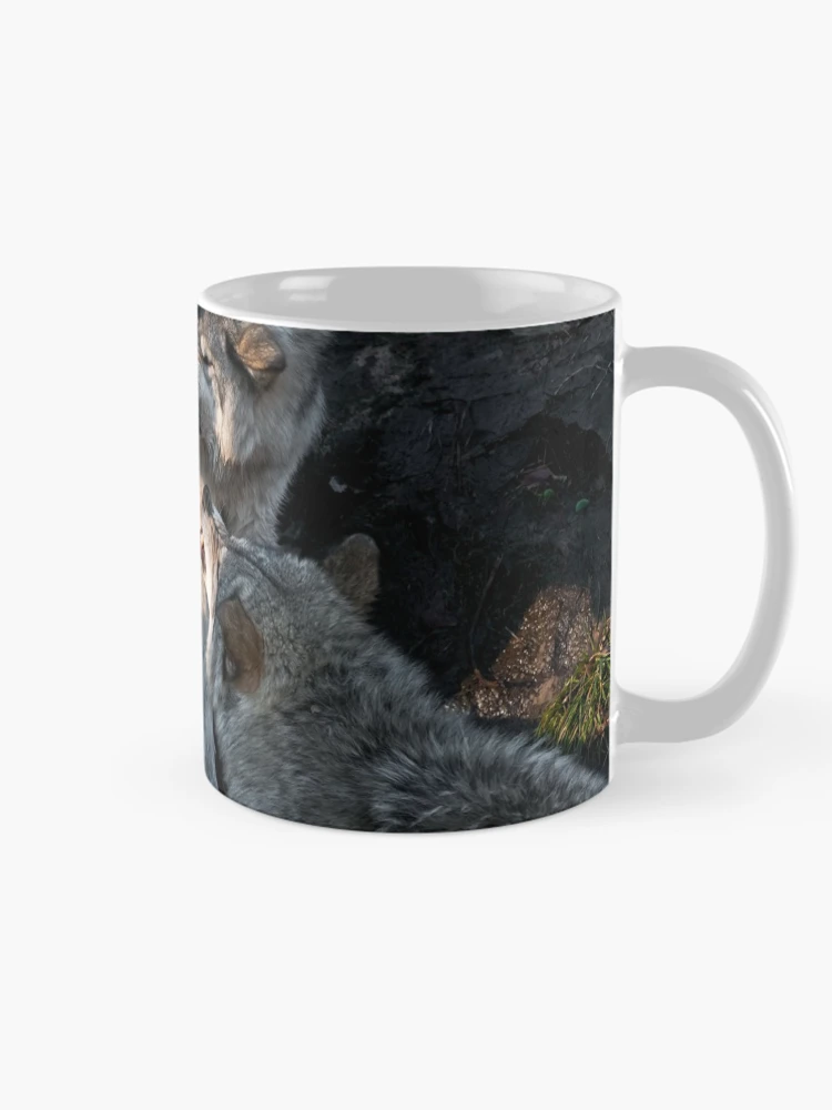 Thumbnail 3 of 6, Coffee Mug, Timber Wolves designed and sold by WolvesOnly.