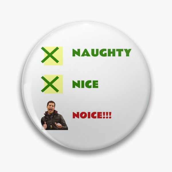 Item preview, b99 Christmas, Naughty or Nice, Noice designed and sold by avit1.