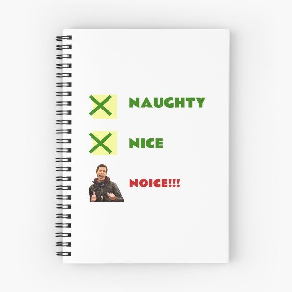 Item preview, b99 Christmas, Naughty or Nice, Noice designed and sold by avit1.