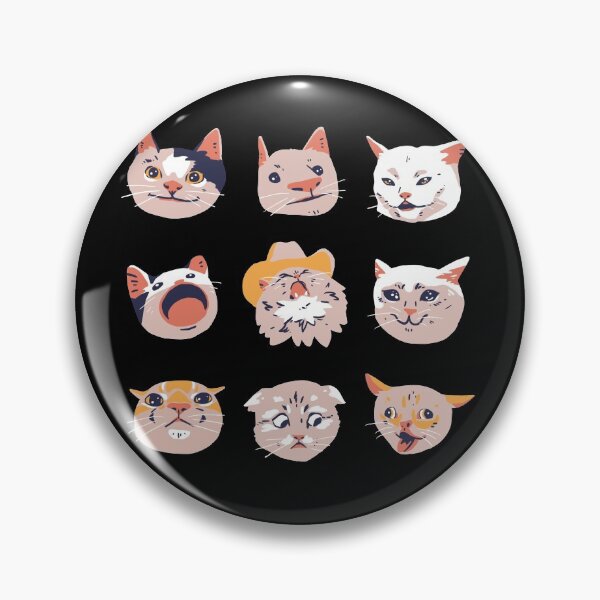 Item preview, Meme Cat Grid designed and sold by oddtreesea.