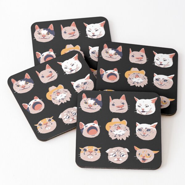 Item preview, Meme Cat Grid designed and sold by oddtreesea.