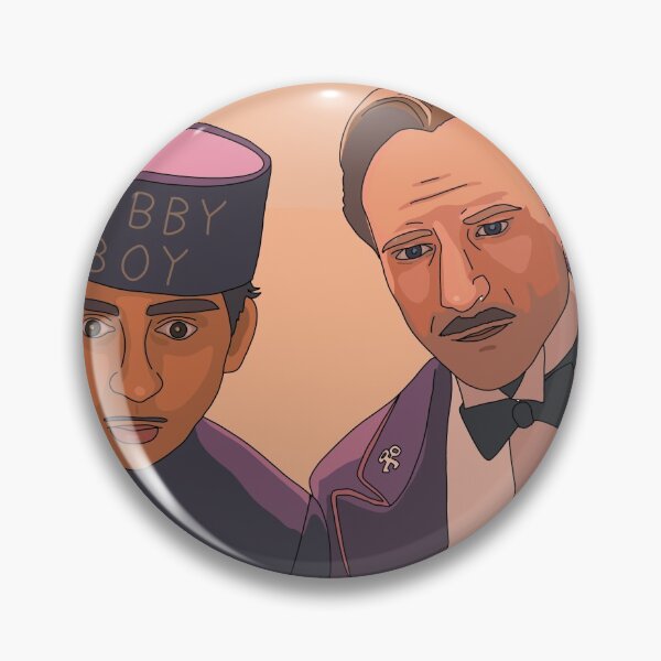 Item preview, Zero and Monsieur Gustave  designed and sold by Margo Dardik.