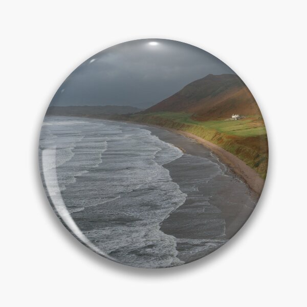Item preview, Stormy Rhossili Bay en Gower designed and sold by RCMPhotography.