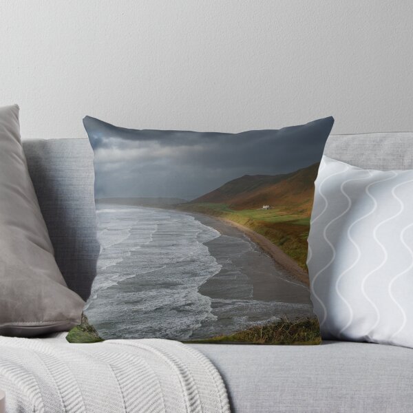 Item preview, Stormy Rhossili Bay on Gower designed and sold by RCMPhotography.