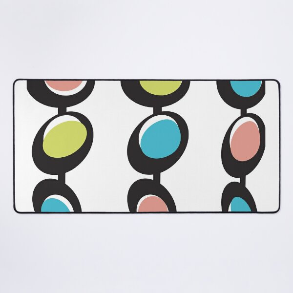 Fifties Styled Bubbles using Mid Mod Color Palette Art Board Print for  Sale by Lisa Williams