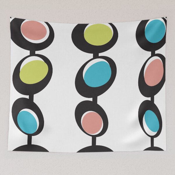 Item preview, Mid Century Modern Bubbles in Pastel Hues designed and sold by LisWilliams.