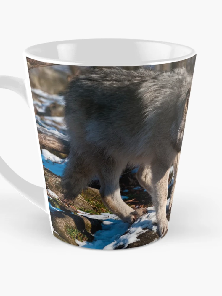 Thumbnail 3 of 4, Coffee Mug, Timber Wolf designed and sold by WolvesOnly.