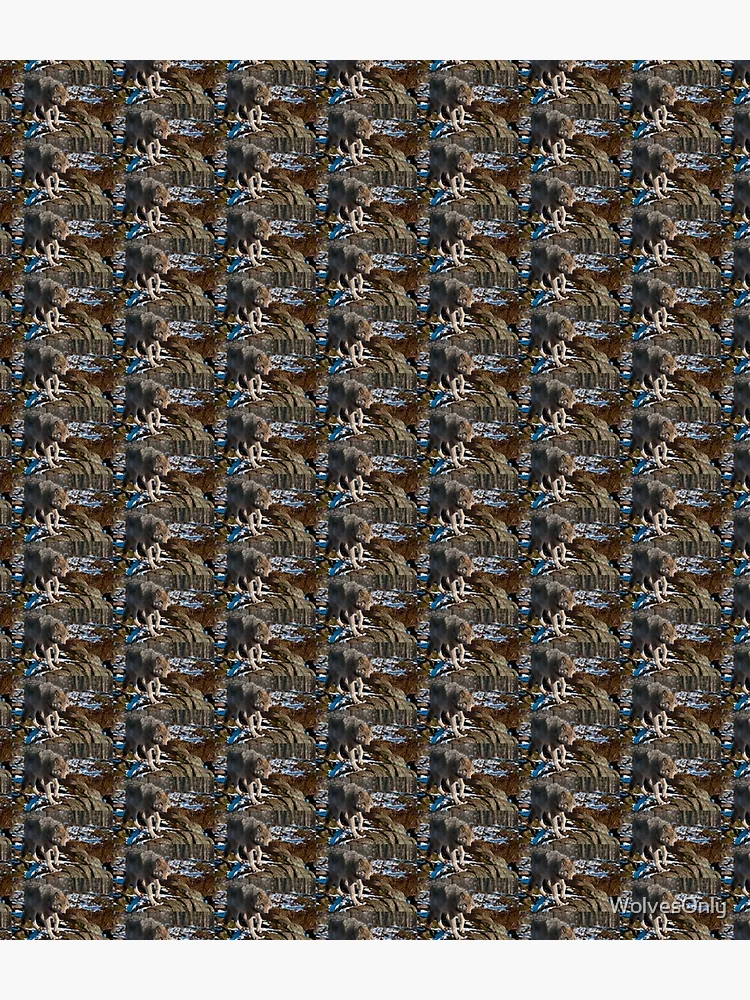Thumbnail 3 of 3, Backpack, Timber Wolf designed and sold by WolvesOnly.