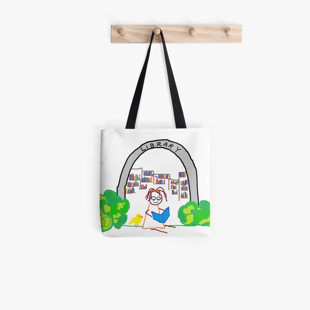 Jenny Quips: Jenny Reads! Tote Bag