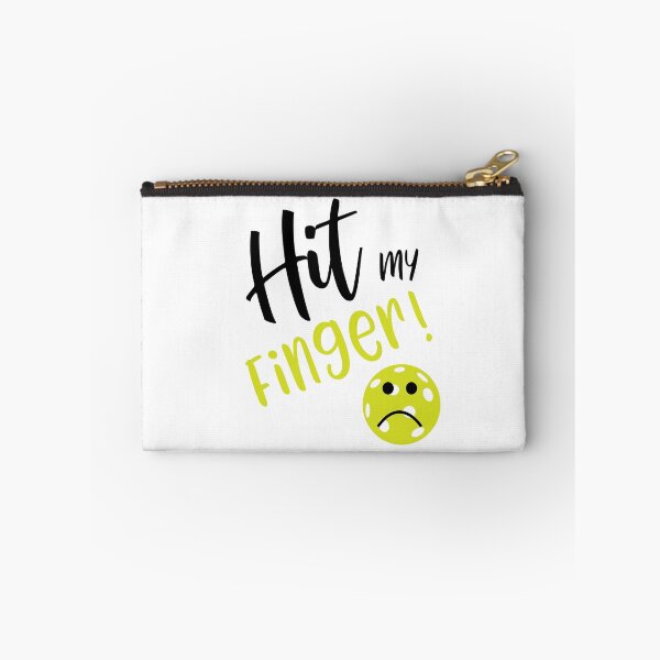 Item preview, Funny Pickleball Excuse Hit My Finger  designed and sold by whyitsme.