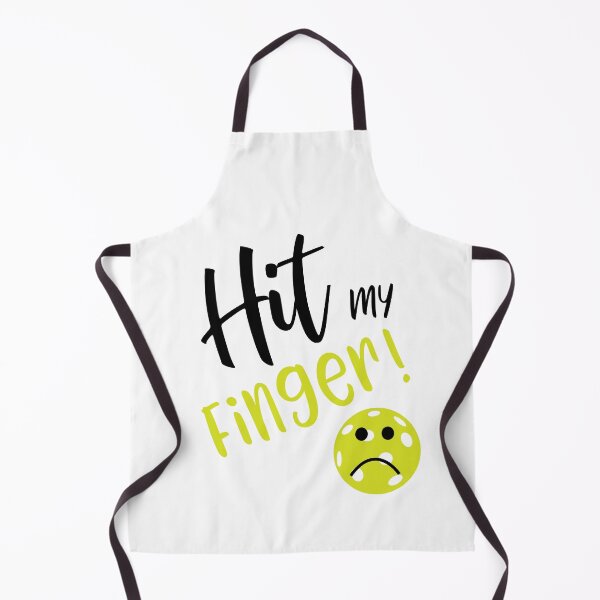Item preview, Funny Pickleball Excuse Hit My Finger designed and sold by whyitsme.