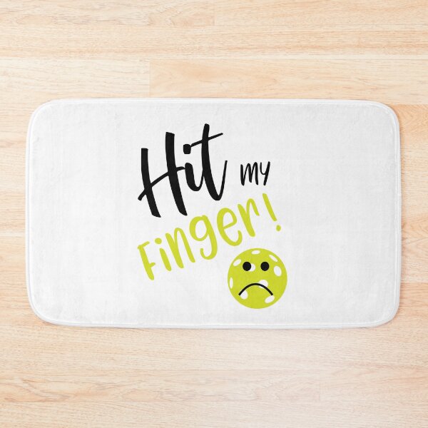 Item preview, Funny Pickleball Excuse Hit My Finger  designed and sold by whyitsme.