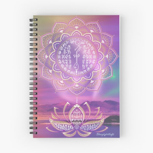 Item preview, Lotus Mandala - growth Lightcodes designed and sold by NaTeBlueyes.