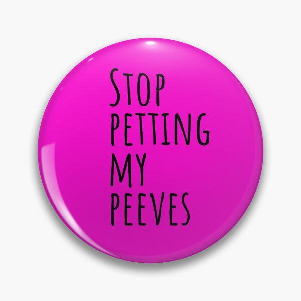 Item preview, Copy of Stop Petting My Peeves (LIGHT COLOURS) designed and sold by Scribblehound.