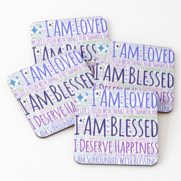 Item preview, Loved Blessed Happiness designed and sold by frankie5368.