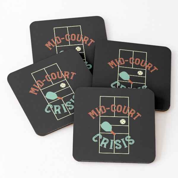 Item preview, Funny Pickleball Pun Mid court Crisis designed and sold by whyitsme.