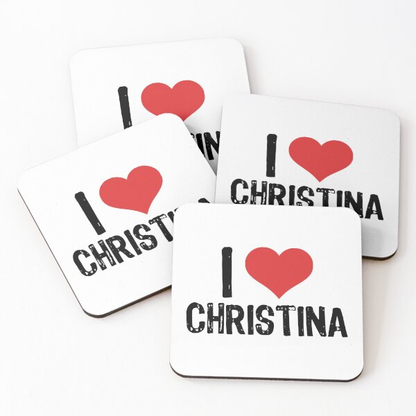 Item preview, I Love Christina designed and sold by The "I Love Everything" Shop.
