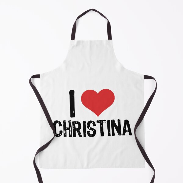 Item preview, I Love Christina designed and sold by The "I Love Everything" Shop.