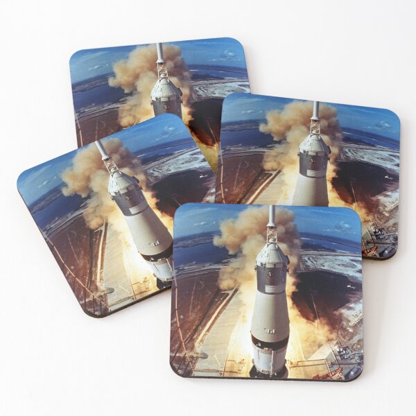 Item preview, Apollo 22 Liftoff, Saturn Rocket Launch, NASA, Cape Canaveral, Moon Landings, Outer Space, Astronauts designed and sold by Nostrathomas66.