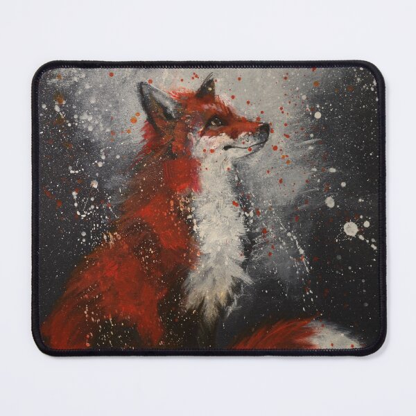 Item preview, fox in snow designed and sold by Ronfrenofert.
