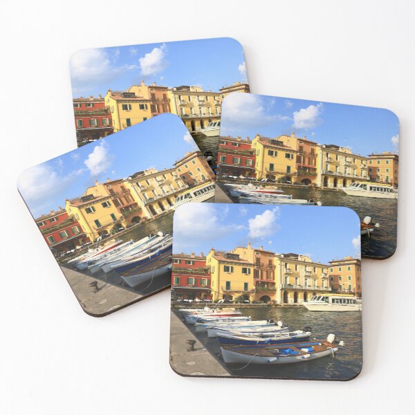 Item preview, Malcesine harbor designed and sold by annalisa56.